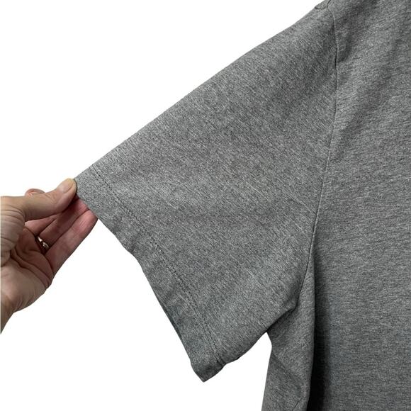 AIR JORDAN NIKE “Jump Man” Gray Crew Neck Short Sleeve T Shirt Men’s Size XLarge - Picture 4 of 7